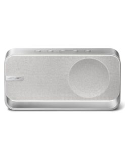 Bose SoundLink Home Speaker, Premium, Portable and Wireless Bluetooth Bookshelf Speaker, Up to 9 Hours Battery Life, Light Silver