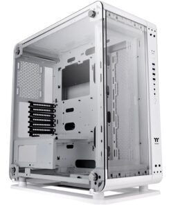 Thermaltake The Core P6 TG Snow Edition transformable ATX Mid Tower Fully Modular Computer Case with Tt LCS Certification CA-1V2-00M6WN-00