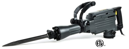 TR Industrial-Grade 4-Piece Electric Demolition Jack Hammer, with 3 Bits - Point, Flat, Scoop Shovel Spade Bit - Image 5