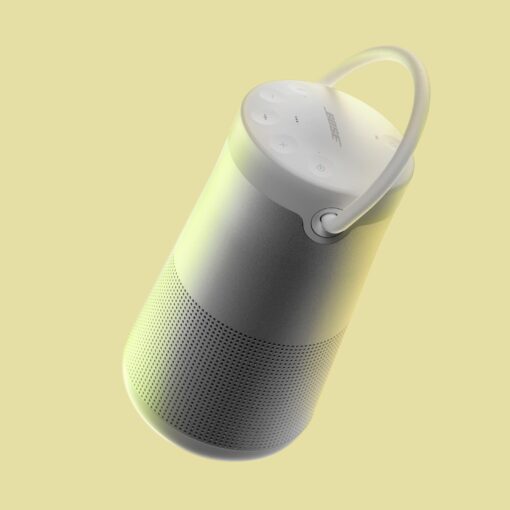 Bose SoundLink Revolve+ (Series II) Bluetooth Speaker, Portable Speaker with Microphone, Wireless and Water Resistant with 360 Degree Sound, Long Lasting Battery and Handle, Silver - Image 6