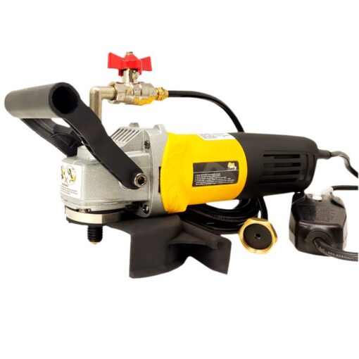 QuickT SPW702A Concrete Countertop Wet Polisher Variable Speed Grinder Sander Granite Stone Polisher Polishing Fabrication Tools Kit - 4" Diamond Polishing Pads for Concrete Granite Marble Tile Polish - Image 6