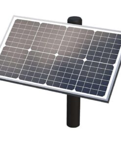 Ghost Controls 30 Watt Monocrystalline Solar Panel Kit for Automatic Gate Opener Systems Model AX30
