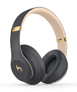 Beats Studio3 Wireless Headphones – The Beats Skyline Collection - Shadow Gray (Latest Model) (Renewed)