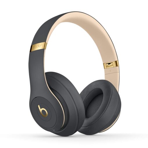 Beats Studio3 Wireless Headphones – The Beats Skyline Collection - Shadow Gray (Latest Model) (Renewed)