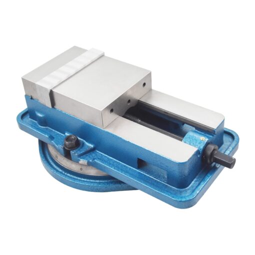 kimllier 6 Inch Heavy Duty Accuracy Milling Machine Vise Ductile Iron Accuracy Lock Down Vise with 360 Degree Swiveling Base Fit for Finishing Milling Machines Drilling Machines Accuracy Parts - Image 6