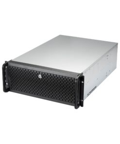 Rosewill 4U Server Chassis Rackmount Case | 15 3.5" HDD Bays | E-ATX Compatible | 6 Front 120mm Fans, 2 Rear 80mm Fans | 2X USB 3.0 | Front Panel Lock and Key | Silver/Black - RSV-L4500U