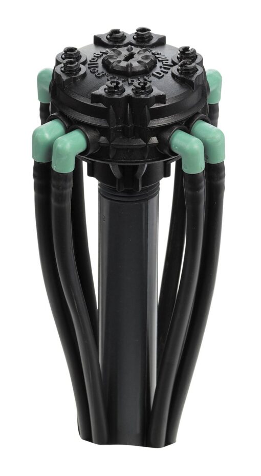 Orbit 20 Pack Adjustable Flow 8-Port 61008 Drip Irrigation Manifold for 1/4 Inch Tube