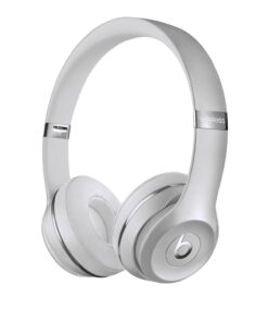 Beats Solo3 - Wireless Bluetooth On-Ear Headphones, Apple & Android Compatible, Up to 40H of Battery Life - Silver (Latest Model)