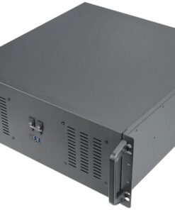 Rosewill 4U Server Chassis Rackmount Case | 11x 3.5 Bays, 3X 5.25 Devices| ATX, CEB Compatible | 2 120mm PWM Fan, 2 80mm PWM Fans | 2X USB 3.0, 1 USB-C 3.1 | Front Panel Lock and Key | - RSV-R4200U
