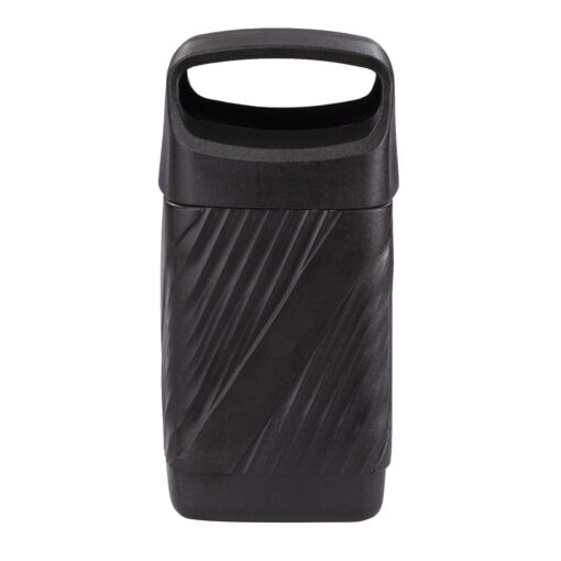 Safco Twist Trash Can, 32 Gallons, Indoor and Outdoor Use, Durable & Weather-Resistant Commercial Garbage Can, Black - Image 7
