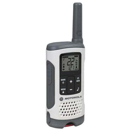Motorola Solutions T260 6-pack, 25 mile range, NOAA, Vox, White