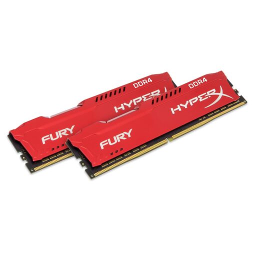 Kingston Technology HyperX Fury Red 16GB 2400MHz DDR4 CL15 DIMM Kit of 2 1Rx8 (HX424C15FR2K2/16) - Image 5