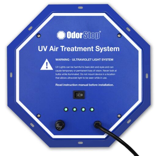 OdorStop OS72PRO UV Air Purifier 72W System with Energy Saving Airflow Sensor and 16-in Bulbs - Image 8