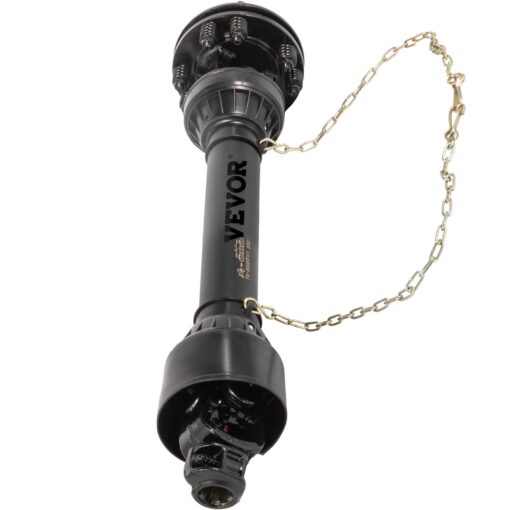 VEVOR PTO Shaft, 1-3/8" PTO Drive Shaft, 6 Spline Both Ends PTO Driveline Shaft, Series 5 Tractor PTO Shaft, 43"-57" Brush Hog PTO Shaft, Black PTO Shaft w/Slip Clutch for Bush Hog/Finish Mower - Image 3