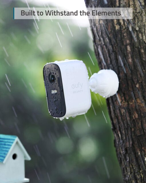 eufy Security eufyCam 2C Pro 2+1 Kit with Solar Panel 2W, Wireless Home Security System with 2K Resolution, 180-Day Battery Life, HomeKit Compatibility, IP67, Night Vision, and No Monthly Fee. - Image 2