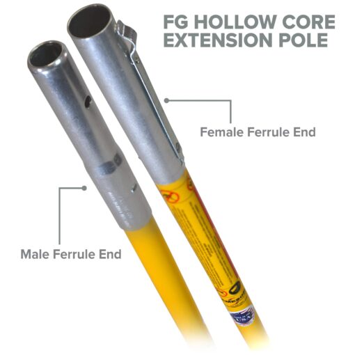 Jameson FG-6/3F Fiberglass Pole Set - Image 7