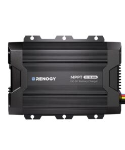 Renogy 12V 40A DC to DC Battery Charger with Solar Input MPPT, Compatible with LiFePO4, Gel, Flooded, and Sealed Lead Acid Batteries, Two Charging Options for RV, Car, Camping, Marine