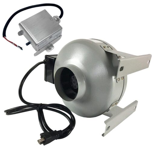 Tjernlund M-4DBT Automatic Dryer Duct Booster Exhaust Fan for Clothes Dryers