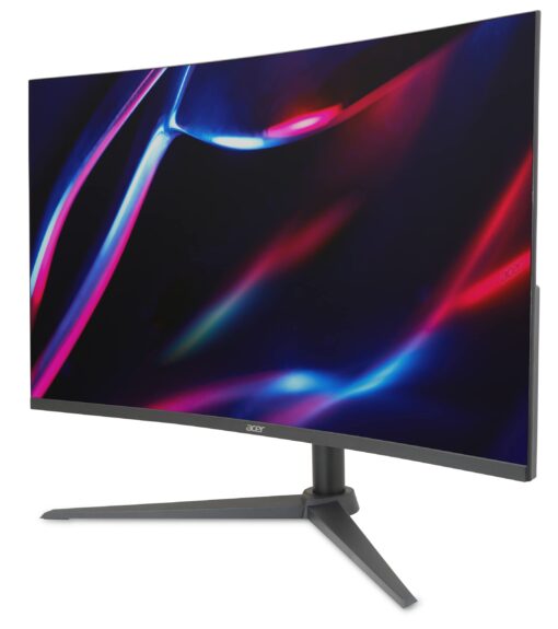 Acer Nitro 31.5" WQHD 2560 x 1440 1500R Curved PC Gaming Monitor | AMD FreeSync | Up to 180Hz Refresh | 1ms VRB | Speakers | 1 x Display Port 1.4 & 2 x HDMI 2.0 | XZ320QU S3bmiiphx - Image 9