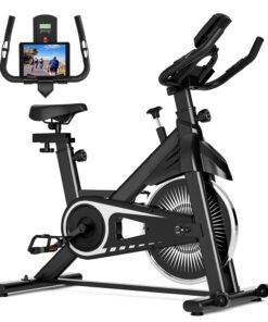 Exercise Bike-Stationary Bikes for Home with Adjustable Resistance, Workout bike Cycling Experience, LCD Display, and Heart Rhythm Monitor – Transform Your Home into a Fitness Center