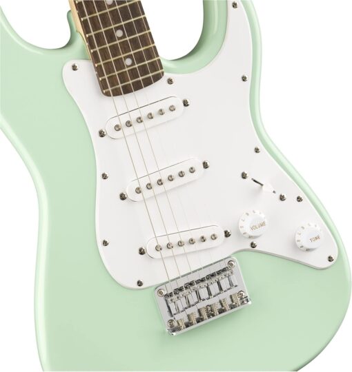 Fender Squier Mini Stratocaster with Laurel Fingerboard - Surf Green - Image 4