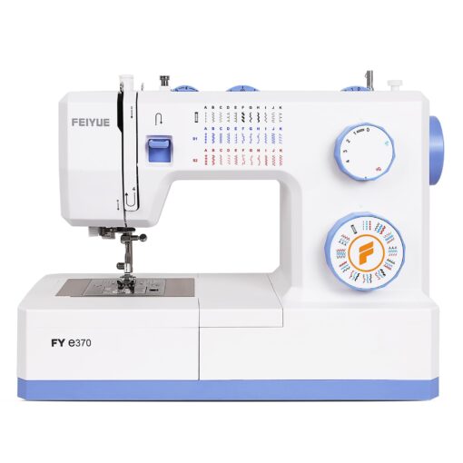 FEIYUE FYe370 Sewing Machine with Multiple Needle Positions, Energy Saving Servo Motor, Heavy Duty & Portable, 34 Built-in Stitches, Speed Control, Easy to Use, Great for Beginners