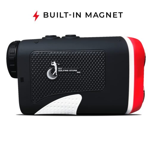My Golfing Store Eagle Eye Elite Golf Rangefinder with Slope | Precision Laser Range Finder for Golfing | Magnetic Holder | with Batteries | Yardage Measuring Device | Accessories Included - Image 6
