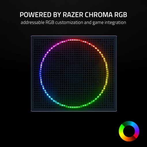 Razer Katana Power Supply aRGB PSU: Silent, Powerful aRGB 140mm PWM Fan - Chroma aRGB - Modular by Design - 80 Plus Platinum Rated - Zero RPM Mode - 850W - Image 2
