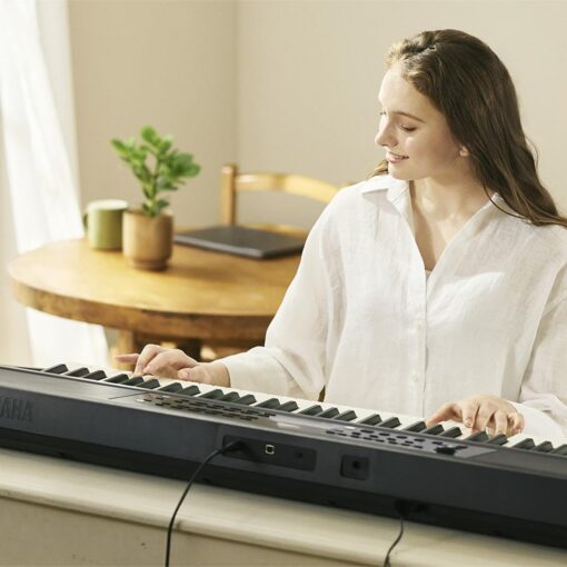 Yamaha PSR-EW320 76 Touch Sensitive Key Portable Keyboard for Beginners with Music Rest, Power Adapter - Image 6