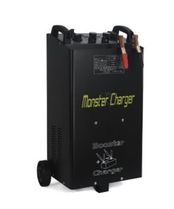 Stark 55 Amp 12/24 Voltages Wheeled Battery Fast Charger Truck Charger Automatic Engine Starter Battery Clamps with Handle