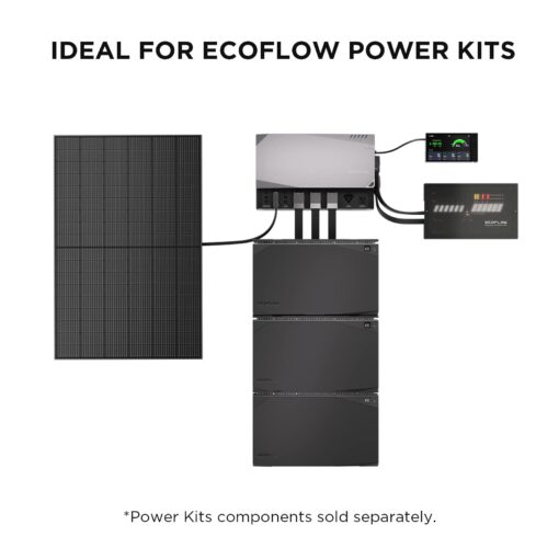 EF ECOFLOW 100W 12V Solar Panel, High Efficiency Monocrystalline PV Modules, IP68 Waterproofing, Ideal for RV& Marine Rooftop, Farm Battery, Power Kits & Ecosystem - Image 2