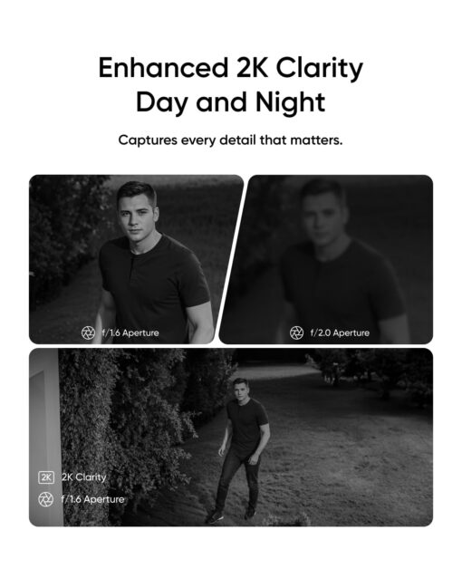 eufy Security SoloCam E30, 2 Pack, Security Cameras Wireless Outdoor, Solar Camera Outdoor Wireless, 360° Pan, AI Tracking, 2K Clarity, HomeBase S380 Compatible, No Monthly Fee - Image 3