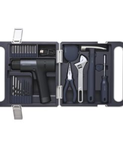 HOTO Cordless Brushless Drill Tool Set, Variable Speed, Hidden Buckle, Unique LED Screen, Intelligent Digital Display, Safe, Exquisite & Practical, High-end Drill Kit for Home/Daily Use