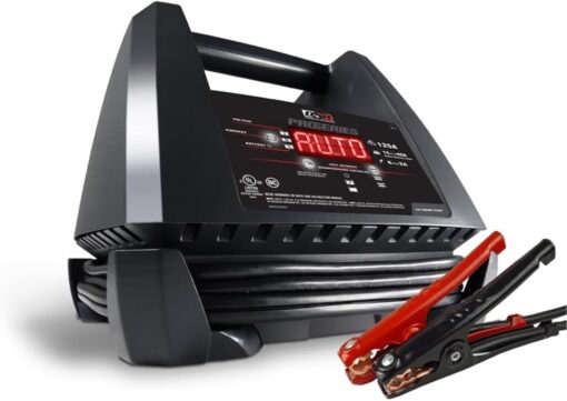 Schumacher Electric DSR 118 ProSeries Battery Charger and Engine Starter - 125 Amp, 6V/12V, 40A Boost Mode - for Cars, Trucks, and SUVs
