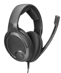 Drop + EPOS PC38X Gaming Headset Noise-Cancelling Microphone with Over-Ear Open-Back Design, Velour Earpads, Compatible with PC, PS4, PS5, Switch, Xbox, Mac, Mobile, and More (Black)