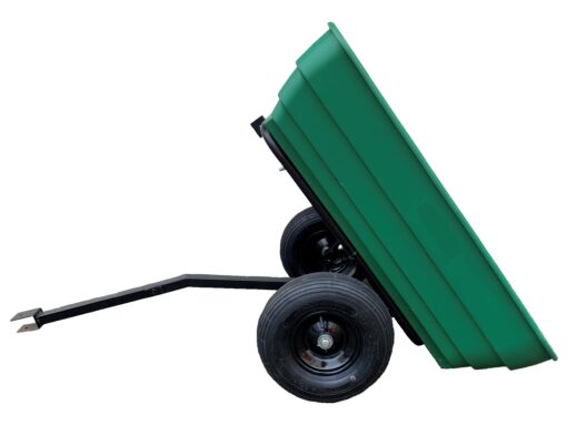 Tow Barrow Dumping Lawn and Garden Utility Trailer, 6.5 Cubic Foot - Image 5