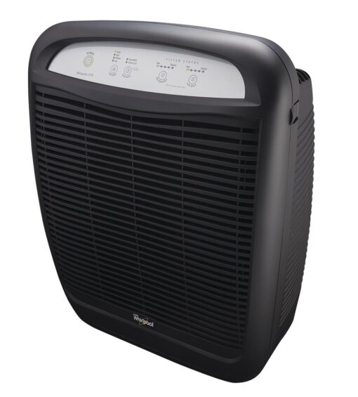 Whirlpool AP51030KB Whispure True Hepa Air Purifier, Slate Black