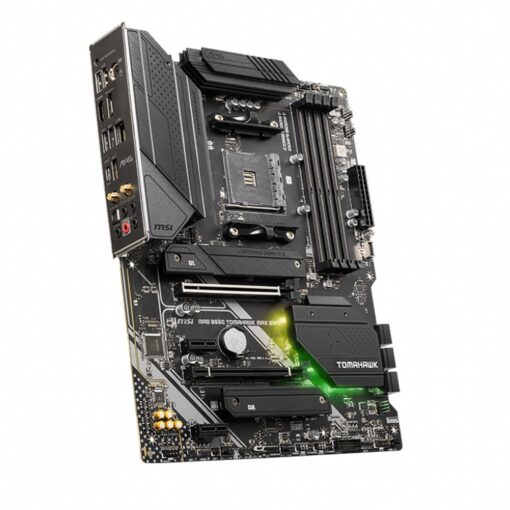 MSI MAG B550 Tomahawk MAX WiFi Gaming Motherboard (AMD Ryzen 5000 Series, AM4, DDR4, PCIe 4.0, SATA 6Gb/s, M.2, USB 3.2 Gen 2, HDMI/DP, Wi-Fi 6E, Bluetooth 5.2, 2.5Gbps LAN, ATX) - Image 4