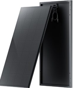 STAR 200 Watt Solar Panels,12/24V Solar Panel with Full-Screen Design & Maintenance-Free,25% High-Efficiency Monocrystalline,Reliable Power for RV,Marine,Roof,Home,and Off-Grid Applications