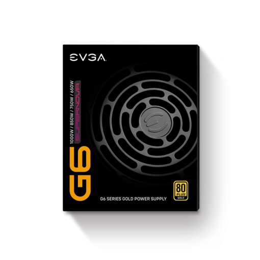 EVGA 850 G6, 80 Plus Gold 850W, Fully Modular, Eco Mode with FDB Fan, 100% Japanese Capacitors,10 Year Warranty, Includes Power ON Self Tester, Compact 140mm Size, Power Supply 220-G6-0850-X1 - Image 8
