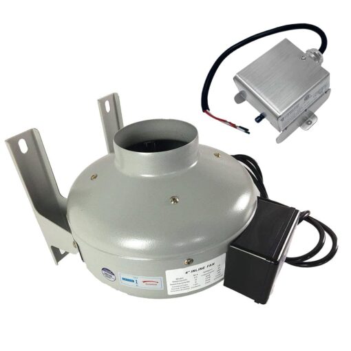 Tjernlund M-4DBT Automatic Dryer Duct Booster Exhaust Fan for Clothes Dryers - Image 2