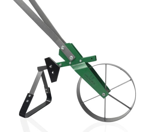 Varomorus High Wheel Cultivator, Self Cleaning Steel Single Wheel Hoe, Modular Plow Garden Tool for Gardening - Image 7