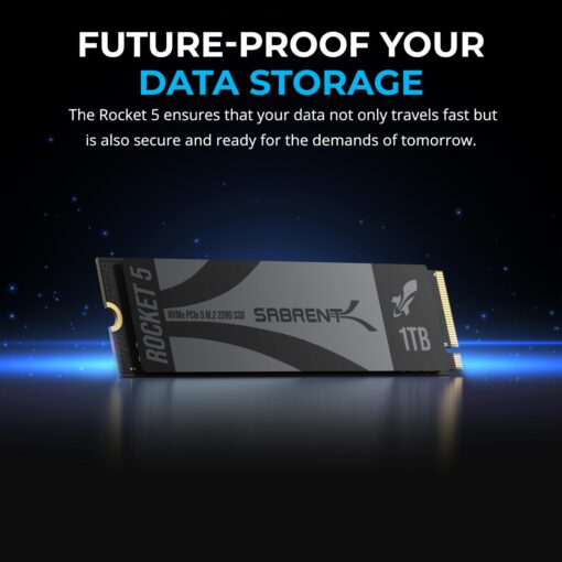 SABRENT Rocket 5 1TB Advanced Performance Internal M.2 PCIe GEN 5 14GB/s X4 NVMe SSD (SB-RKT5-1TB) - Image 5