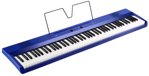 Korg Liano Portable 88-key Digital Piano w/ Semi-Weighted Keys, Bass Reflex Speakers and includes a Sustain Pedal & Power Adapter - Blue - Image 3