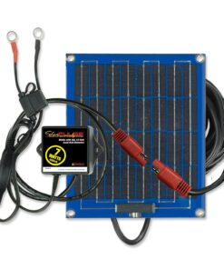 PulseTech SolarPulse SP-7 Solar Battery Charger Maintainer, Blue, 7 Watt
