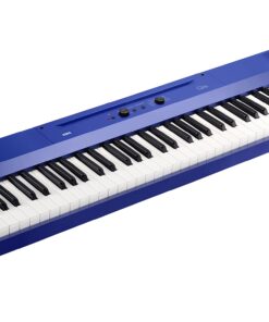 Korg Liano Portable 88-key Digital Piano w/ Semi-Weighted Keys, Bass Reflex Speakers and includes a Sustain Pedal & Power Adapter - Blue