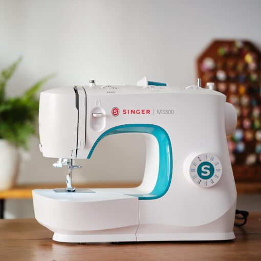 SINGER M3300 Lightweight & Portable Sewing Machine With 97 Stitch Applications, LED Light & 1-step Buttonhole | Used for Mending and Sewing - Image 2