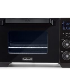 Calphalon Performance Cool Touch Toaster Oven with Turbo Convection, Large (2106488), Black/Silver