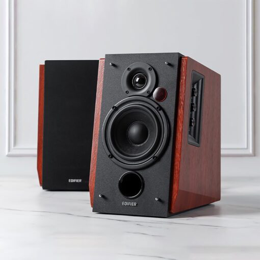 Edifier R1700BTs Active Bluetooth Bookshelf Speakers - 2.0 Wireless Near Field Studio Monitor Speaker - 66w RMS with Subwoofer Line Out - Image 4