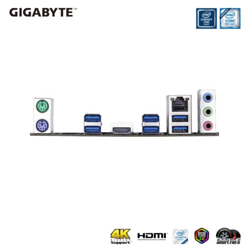 GIGABYTE Z390 UD (LGA 1151 (300 Series) Intel Z390 SATA 6Gb/s ATX Intel Motherboard for Cryptocurrency Mining with above 4G Decoding, 6 x PCIe Slots) - Image 4